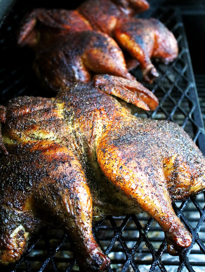 Smoked yard bird